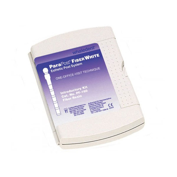 Coltene Whaledent ParaPost Fiber Posts – PF161-5, White Resin Esthetic Posts, 0.050”, 5/Pk